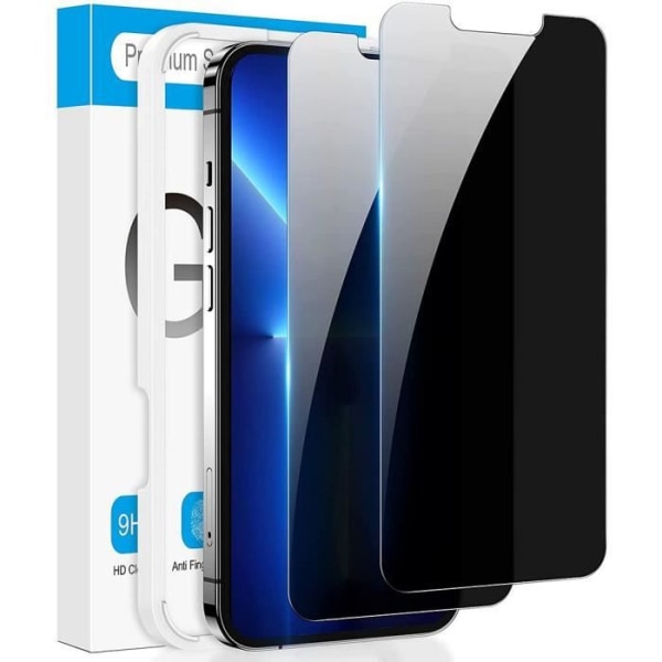 PROSHOP x4 pieces Anti Spy Tempered Glass Til iPhone 13 Pro Max (6,7") glasskærmbeskytter