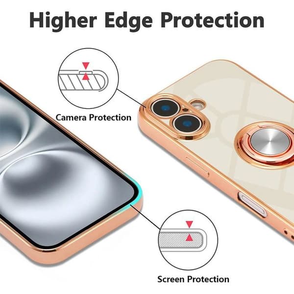 Skyddsfodral - BOOLING - iPhone 17 - Stötsäker - Repfria - Slim Vit Vit