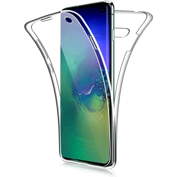 Fodral till Samsung Galaxy S10 - SDTEK - Silikon 360-graders skydd Transparent