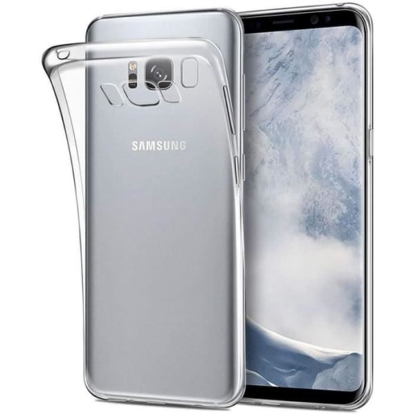 Fodral för Samsung Galaxy S8 Plus, [Ultra Transparent Silicone Soft TPU Gel] Skyddsfodral med stötdämpning och