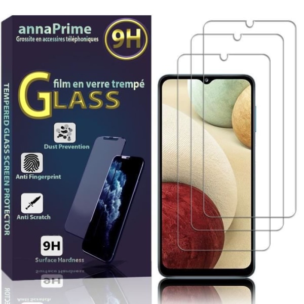VCOMP® för Samsung Galaxy F23- M23 6,6": Pack - 3-pack skärmskydd i härdat glas