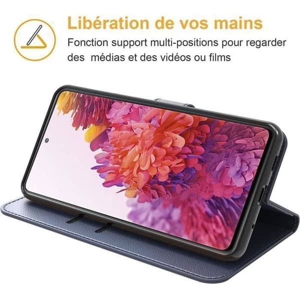 Coque - Booling - för Samsung Galaxy S20 - Mörkblå - Semi Rigid - Skydd 360° marinblå