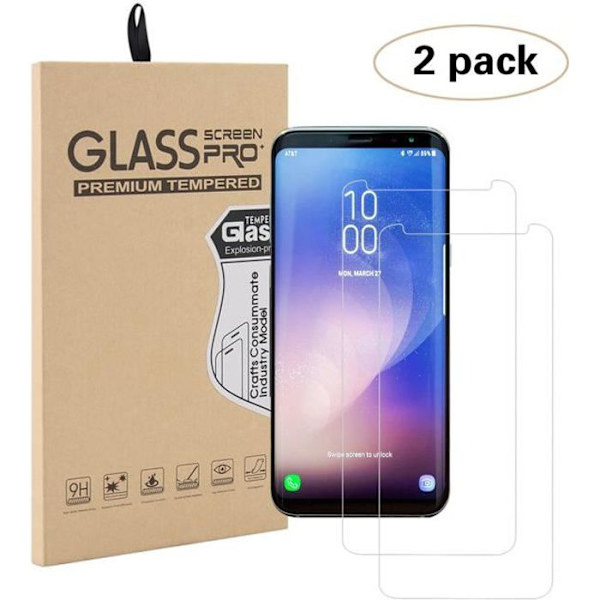 Samsung S8 Plus skärmskydd i härdat glas, skärmskydd i härdat glas för Samsung Galaxy S8 Plus