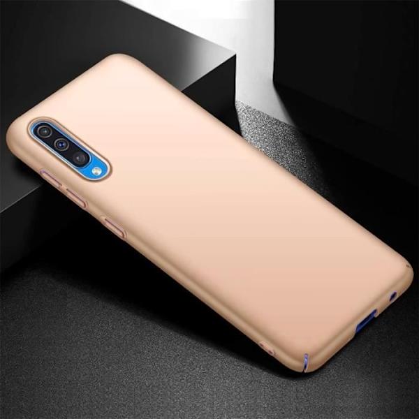 Skyddsfodral till Samsung Galaxy A50 - PROSHOP - Silikon - Guld - Mjuk - Matt gyllene