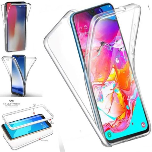 Til SAMSUNG GALAXY S10 - 360° Transparent Fuld Silikone Gel Case - Overlegen kvalitet - PRISKY®France