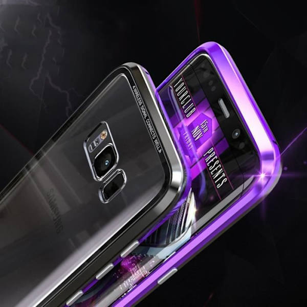 Magnetisk 360° Adsorption Stödtråd för Samsung Galaxy S8 +-Plus (silver)