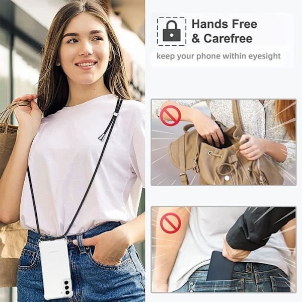 Skyddsskal - BOOLING - Samsung Galaxy Z Flip 5 - Flexibelt - Transparent - Lila Klar, lila