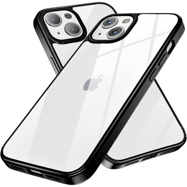 Coque - PROSHOP® - iPhone 13 mini - Ultra tunn - TPU mjuk - Elegant svart design Svart