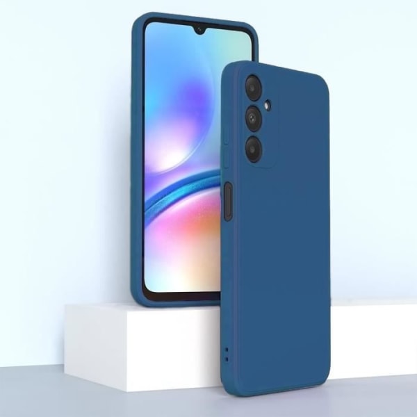 Silikonfodral till Samsung Galaxy A05s (inte för A05) - Slimmt skydd Stötsäkert Anti-Scratch Marinblå