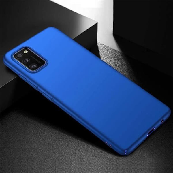 Fodral för Samsung A41 (6,1") Bekvämt enfärgat mjukt skydd Blå Blå