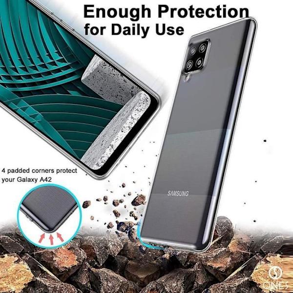 Skyddsfodral till Samsung M32 - PROSHOP - Mjuk - Genomskinlig - Anti-chock Transparent