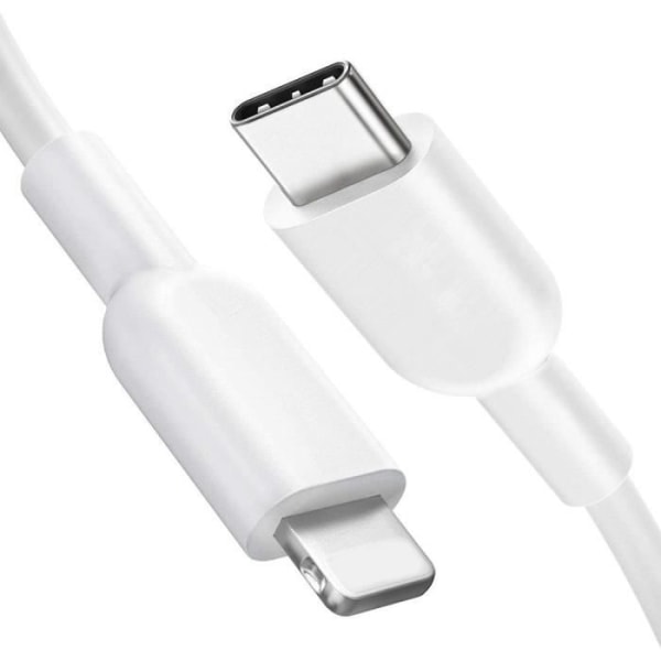 USB-C till Lightning-kabel för iPhone 14 - 14 pro-14 Plus-14 Pro Max Vit 1 meter