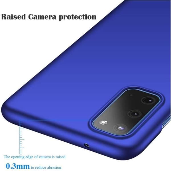 Coque - Samsung - Galaxy S20 - Matt yta - Ultra Lätt - Repellerande Blå