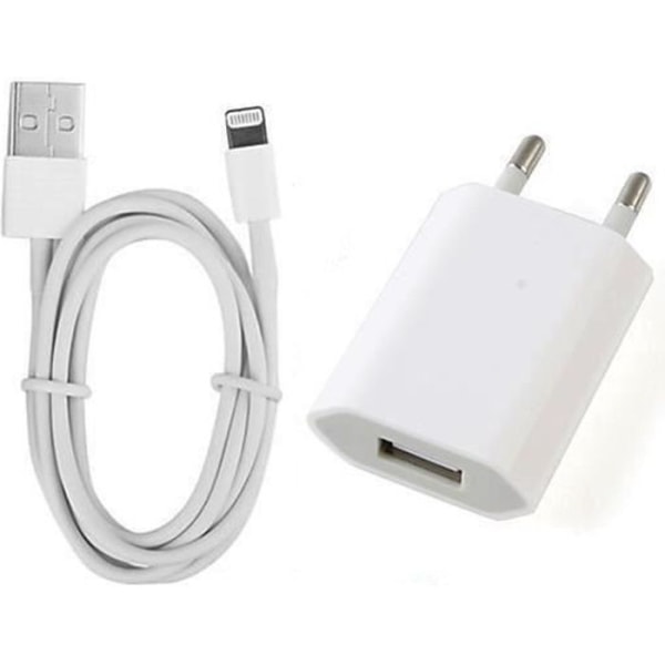 AC-laddare och USB-kabel för iPhone 6/6s/5/5S