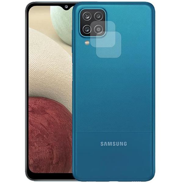 2 Helkroppskameralinsskydd i härdat glas för Samsung Galaxy A12 SM-A125F - Yuan Yuan