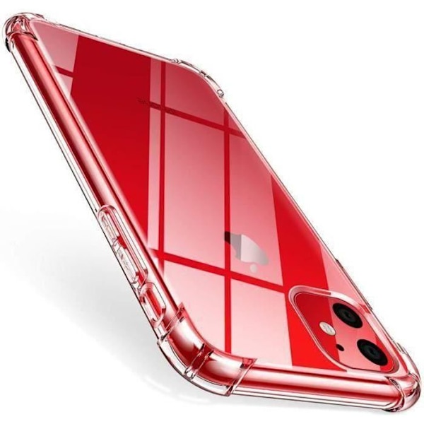 Fodral för iPhone 11 Pro Max, Transparent flexibelt stötsäkert stötfångarskydd Anti-repa silikon TPU Mjukt skyddande silikonskydd