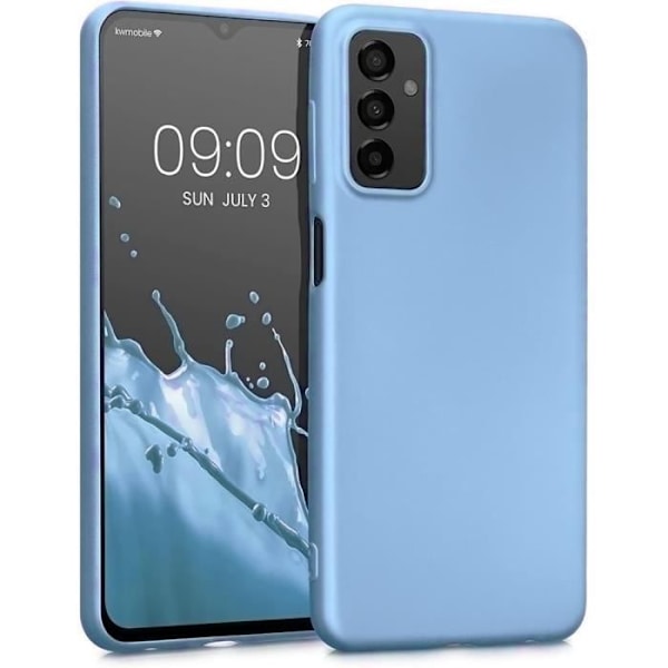 Skyddsfodral för Samsung Galaxy M13 och M23 5G - BOOLING - Blå - Silikon - Smal Blå