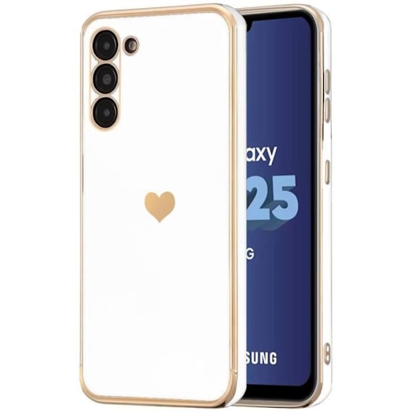 Beskyttelsesskærm - Samsung - Galaxy A25 5G - Fleksibel - Stødsikker - Ultra Slim Vit