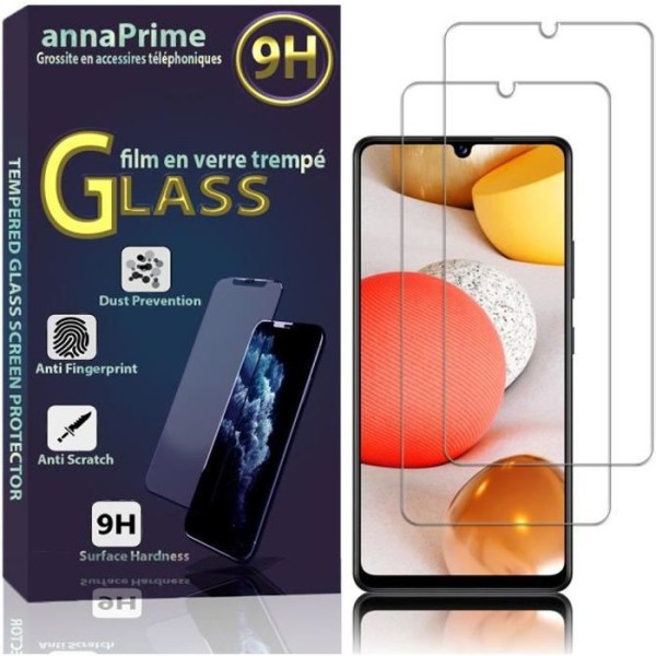 VCOMP® för Samsung Galaxy M13 6,6": Set - paket med 2 skärmskydd i härdat glas