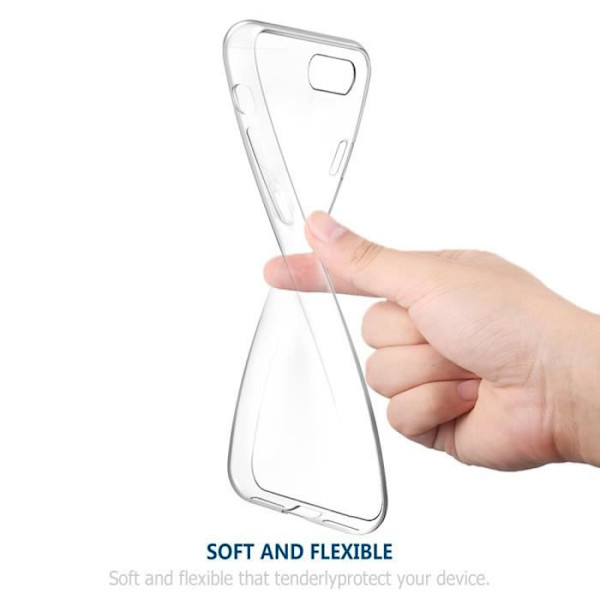 Mobilskal - RKINC - iPhone 11 Pro 5.8" - Mjuk TPU - Transparent - Förstärkt skydd Claire