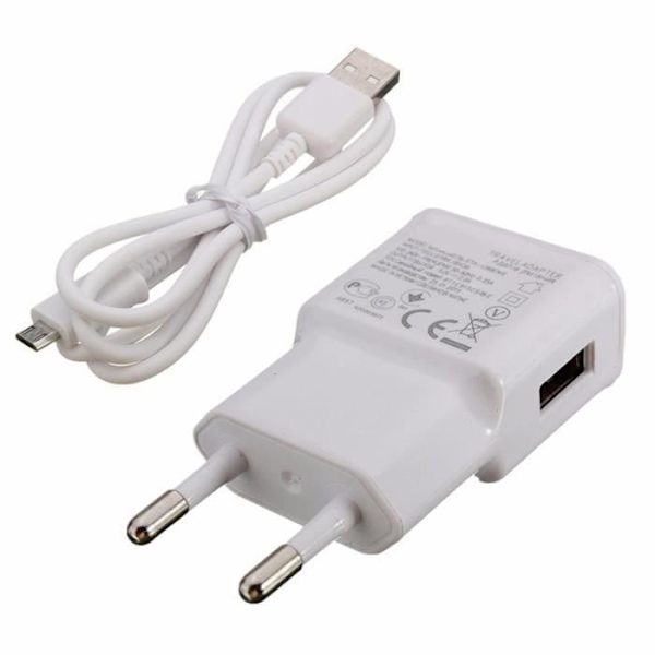 EU-kontakt USB-kabel Väggladdare Adapter för Samsung Galaxy S3 S4 S6 1