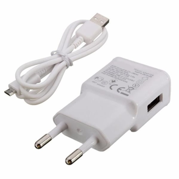 Vægopladeradapter USB-kabel EU-stik til Samsung Galaxy S3 S4 S6 1