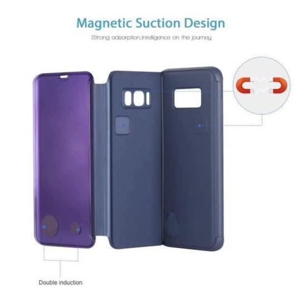 Coque - Samsung - Galaxy S9 Plus - Translucent - Støttende - Lilla Lilla