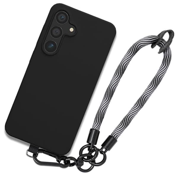Dragkedja för Mobiltelefon - BOOLING - Grå - Lätt - Nylon - Universell Grå
