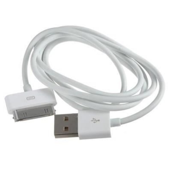 Kabel för iPhone 4S 4G 3GS iPod (1 M)
