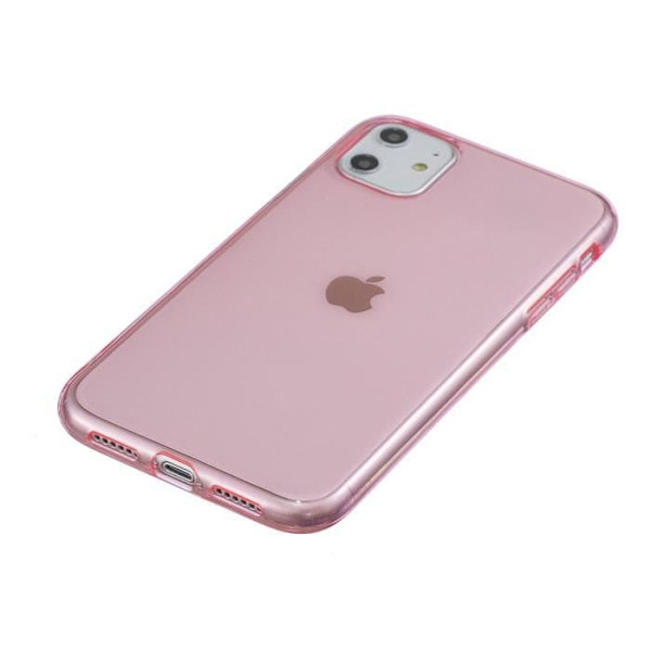 Mjukt flexibelt fodral för Apple iPhone 11 Pro Max (6,5"), genomskinligt fodral 2 STK härdat glasfilm + 1 ST TPU silikonskydd