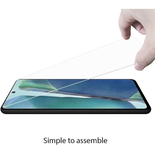 Hærdet glas til Samsung Note 20 (6,7”) - PROSHOP - High Definition 3D-skærmbeskyttelse - Gennemsigtig Transparent