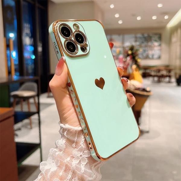 Coque - BOOLING - för iPhone 12 Pro Max - Turkos - Stötsäker - Repfria Turkos