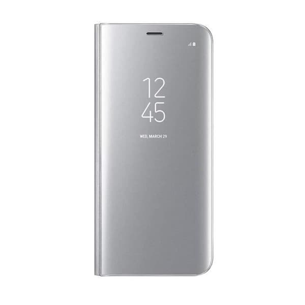 Etui Folio - Samsung - Note 10 Lite - Spegel Effekt - Färg Silver - Hård Snapcase Pengar