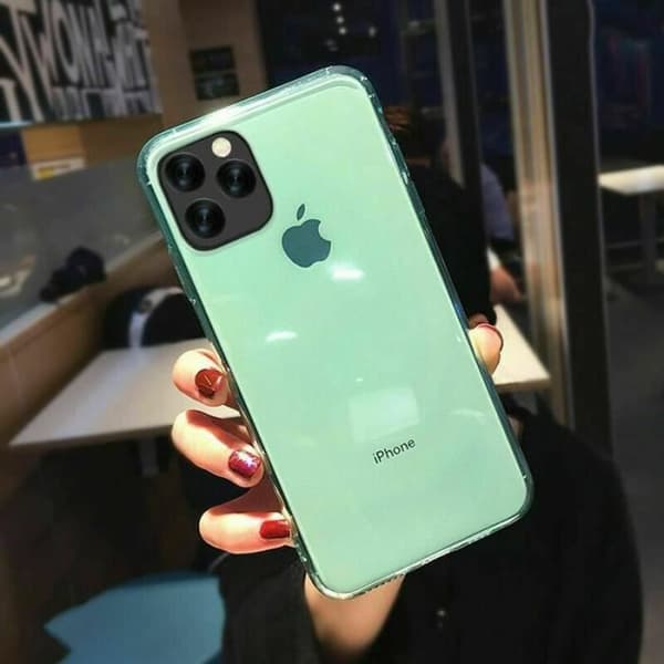 Coque - Lyx - för iPhone 13 Pro - Grön - Halvtransparent - Rep-resistant Grön