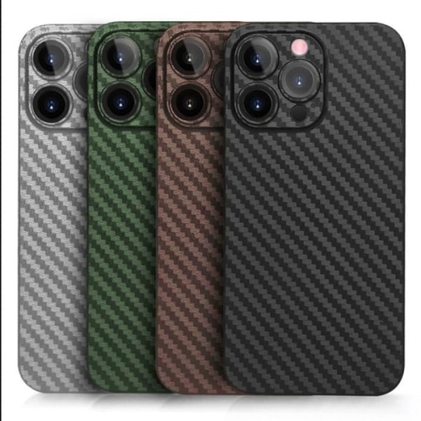 Skal för iPhone 13 Pro Max (6,7") fin gel midnattsgrönt mönster