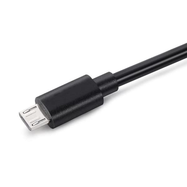 Micro USB-kabel - E.F.CONNECTION - för Samsung Galaxy - 1M - Svart - Kompatibel med Android