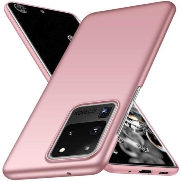 Samsung Galaxy S20 Ultra-fodral, roséguld Ultratunt skyddande skal hårt fodral för Samsung Galaxy S20 Ultra