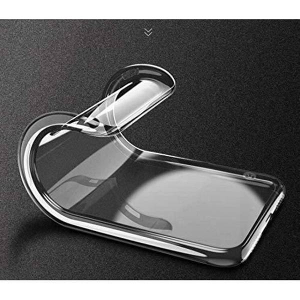 Fodral till Samsung Galaxy A22 4G - MÄRKE - Mjukt Transparent - TPU - Härdat glas - Inkluderar 2 filmer Transparent