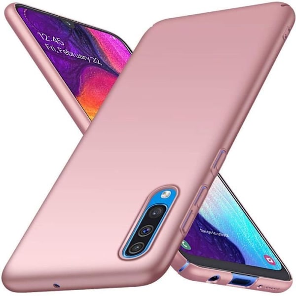 Skyddsfodral till Samsung Galaxy A70 - PROSHOP - Mjukt - Anti-Shock flytande silikonfodral - Rosa Rosa