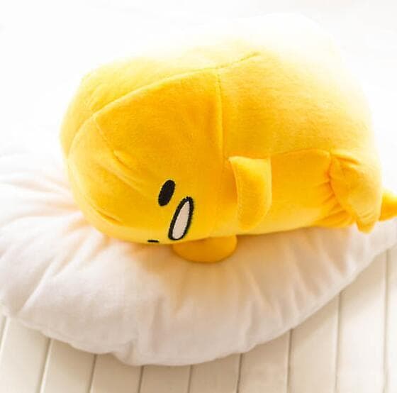 Yh-40*30cm Gudetama Laiska Muna Muna Jun Pehmolelu Keltuainen