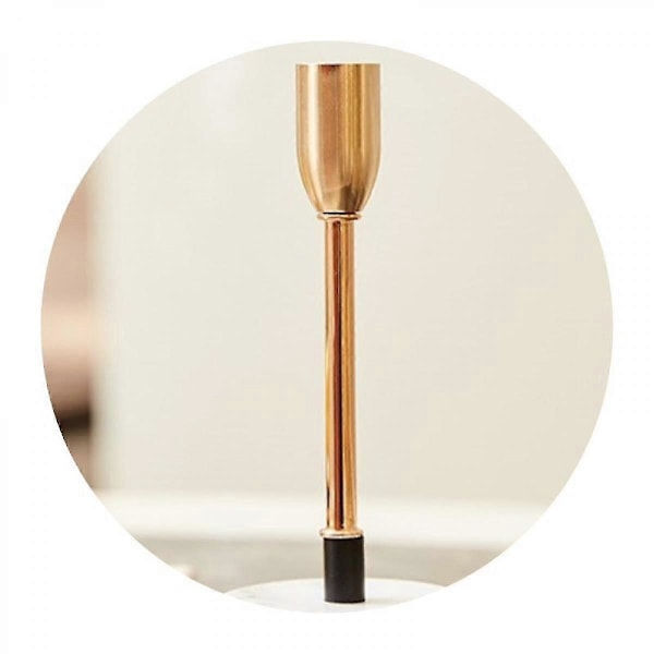 Shxx Ljusstake Ljusstakar Guld - Konisk Ljusstativ I Retro Stil För Bröllop Thanksgiving Jul Advent Matbord Mantel Dekoration Hem A927