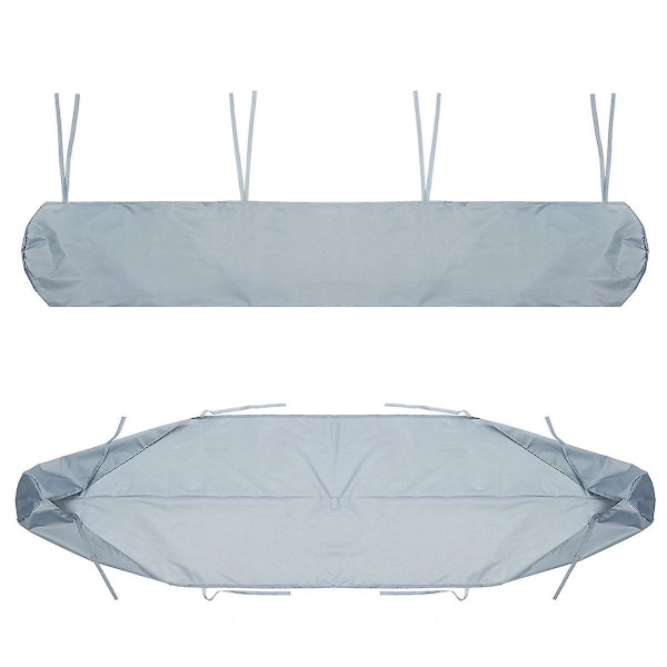 Markisöverdrag för utomhus, Silver 2m/6.56ft, Patio Markisöverdrag, Rullbart Solskydd, Dammskyddande Oxfordtyg, Regnskydd för Markis