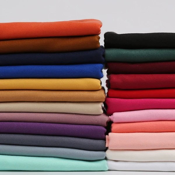 Cashmere Sjal Uld Shawl Ensfarvet Faux Cashmere Varmt Sjal Marineblå Tassel Sjal Til Kvinder Til Kvinder Rose red 70*200cm