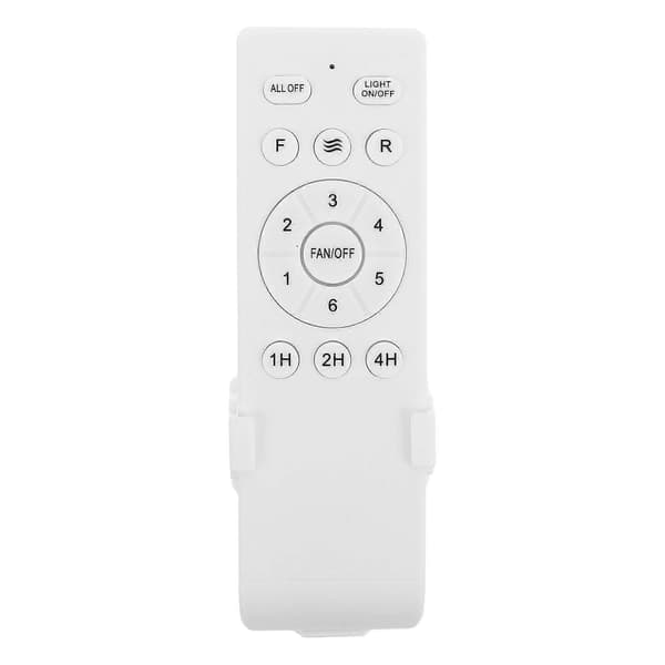 Ceiling Fan Remote Control: Universal Fan Remote - 1/2/4 H Timer & Speed Regulator for Flush Mount Ceiling Light 8X6.5X0.25cm