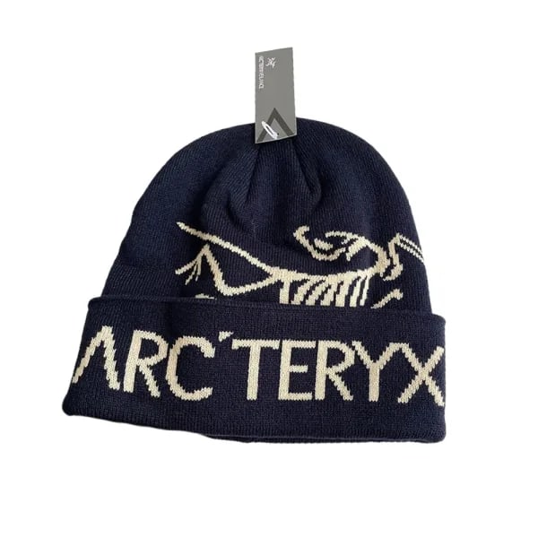 Arcteryx Bird Head Svart Toque Beanie Hatt Marinblå M（56-58cm）