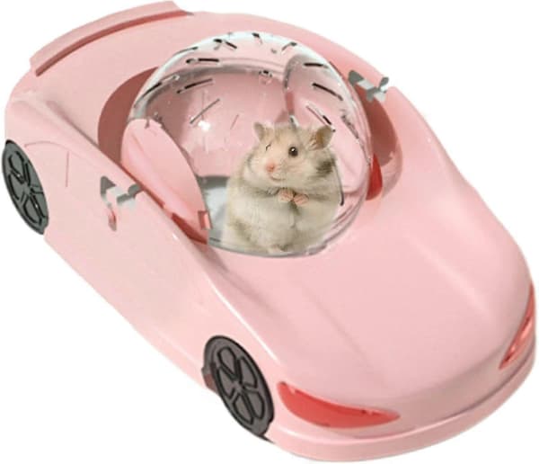 Hamster Running Wheel Car, Rolling Ball Toy, Easy to Disassemble and Clean, Omnidirectional Movement