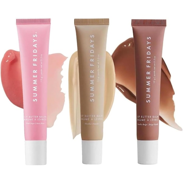 Summer Friday Peptide Lip Treatment, Peptide Läppbehandling, Peptide Läppfärg, Glansig Färg, Återfuktande Finish, 15 ml / 0.5 fl oz 5#+2#+1#