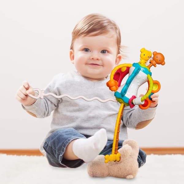 Montessori babylegetøj 12-18 måneder, babylegetøj 6-12 måneder, sensorisk F