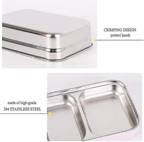 Matboks Bento Box. To-lags Matboks Bento Box i Rustfritt Stål Oppbevaring