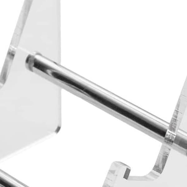 Keyboard Storage Rack Removable Clear Acrylic Elevation Tilt Mechanical Keyboard Display Stand Home 2 Layers